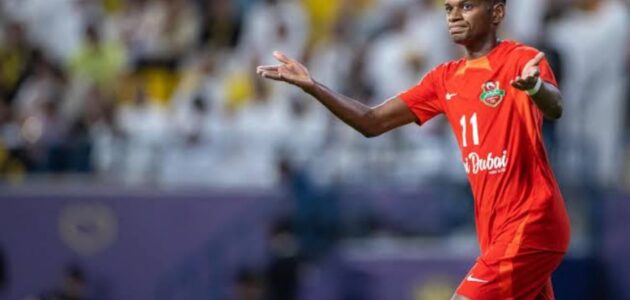 مباراة النصر وشباب الاهلي دبي والقنوات الناقلة